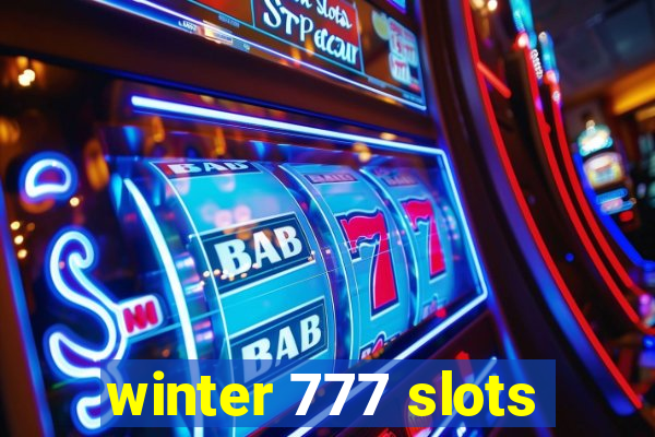 winter 777 slots